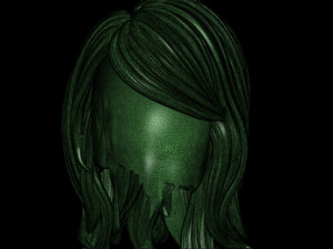 Hair 4 3D 打印模型