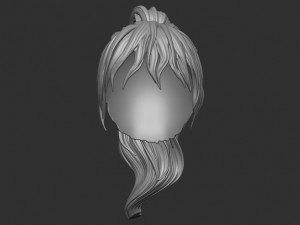Hair 7 Modelo de impresión 3D