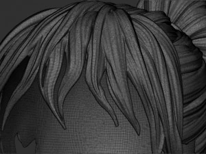 Hair 7 3D Print Model