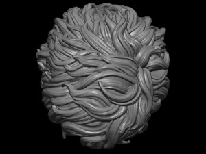 Hair 8 3D Print Model