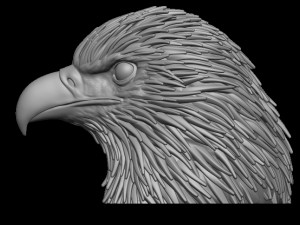 eagle Modelo de Impressão 3D