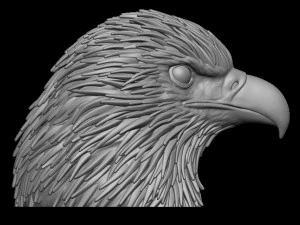 Adler 3D Druckmodell