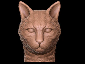 gato Modelo de Impressão 3D