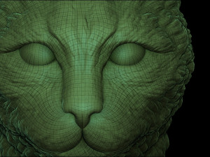 cat Model Cetak 3D