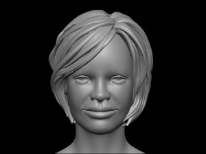 Hair 10 3D Print Model