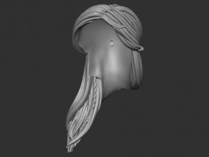Hair 11 3D Print Model