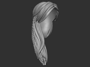 Hair 11 3D Print Model