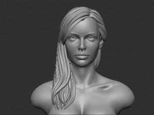 Hair 11 3D Принт Модель