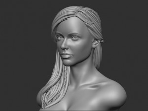 Hair 11 3D Принт Модель