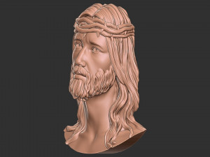 Jesus pendant model 3D Baskı Modeli