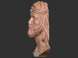 Jesus pendant model 3D Baskı Modeli