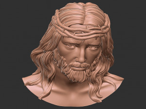 Jesus pendant model 3D Baskı Modeli