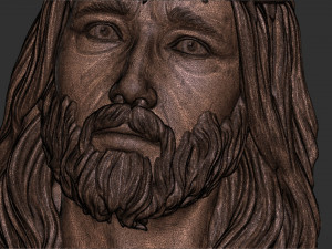 Jesus pendant model 3D Baskı Modeli
