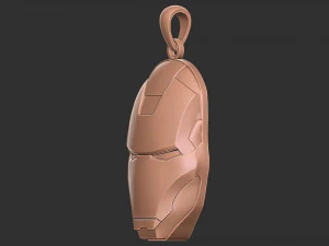 Ironman helmet pendant 3D Print Model