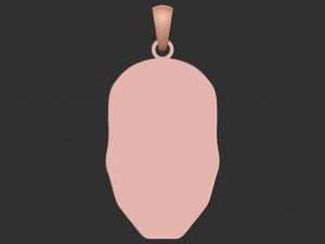 Ironman helmet pendant 3D Print Model