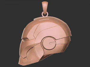 Ciondolo per casco Ironman 2 Modello di stampa 3D