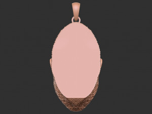 Gorilla pendant 3D Baskı Modeli