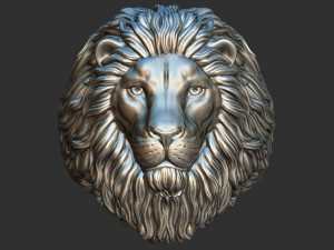 Lion ring 3D print model 3D प्रिंट मॉडल