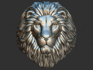 Lion ring 3D print model 3D Print Model