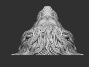 Angry lion 3d print 3D print model 3D 打印模型