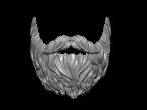 Beard 1 3D Print Model