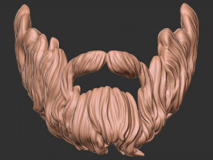 Beard 3 3D-printmodel