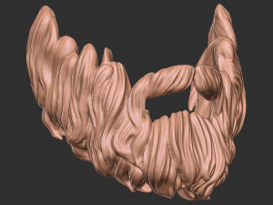 Beard 3 3D-printmodel