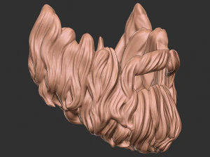 Beard 3 3D Print Model