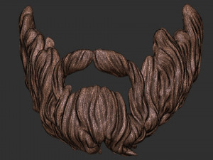 Beard 3 3D-printmodel