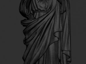 Jesus sacred heart 3d print model 3D print model 3D Print Model
