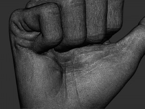Male thumbs up hand posture 3D Принт Модель