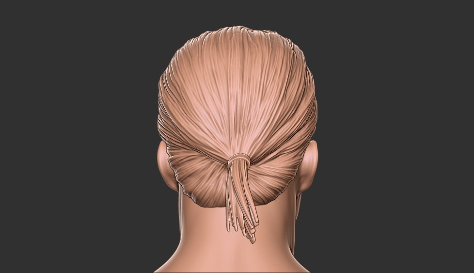 Hair 1 3D Print Model in Man 3DExport