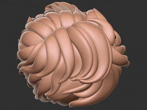 Hair 13 3D Print Model