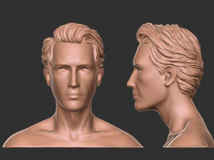 Волосы 16 3D Принт Модель