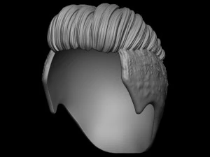 Hair 19 3D Print Model