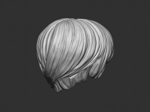 Hair 21 3D printmodel