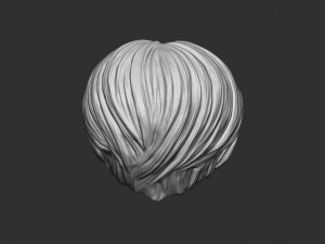 Hair 21 3D printmodel