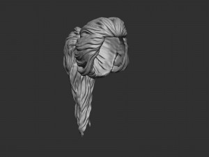 Hair 22 3D Принт Модель