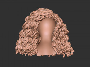 Hair 23 Modelo de impresión 3D