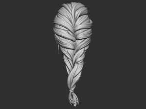 Hair 26 Modèles 3D en vedette