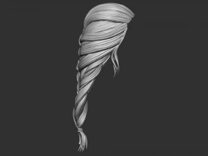 Capelli 26 Modello di stampa 3D