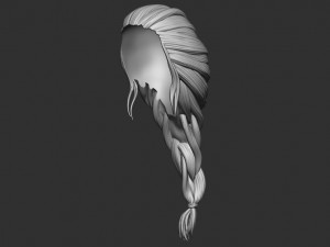 Hair 26 Modèles 3D en vedette