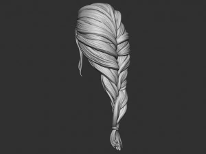 Capelli 26 Modello di stampa 3D