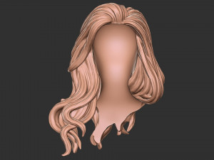 Hair 27 3D-Druckmodell