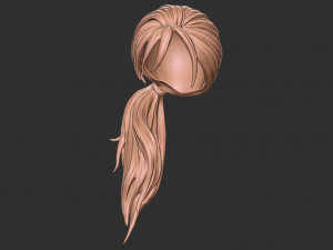 Hair 29 Modello di stampa 3D