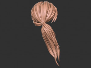 Hair 29 Modello di stampa 3D