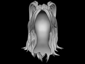 Capelli 30 Modello di stampa 3D