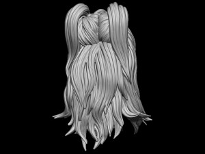Hair 30 3D 프린트 모델