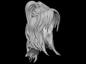 Hair 30 3D 프린트 모델