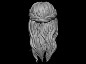 Hair 31 3D Print Model